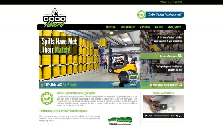 Smart Web Creative - Absorbent Product Website