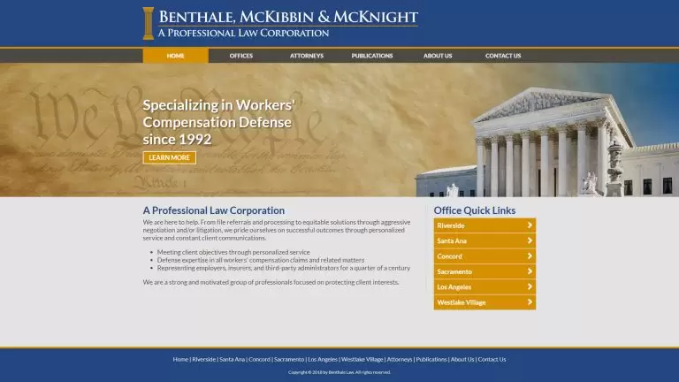 Smart Web Creative - Attorney Website
