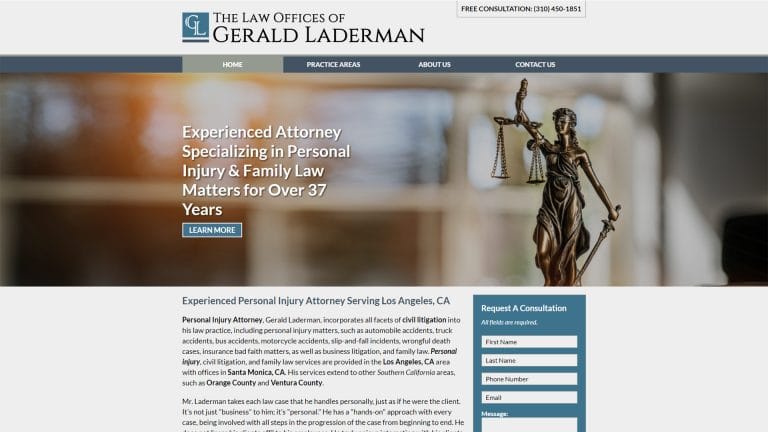 Smart Web Creative - Attorney Website 2