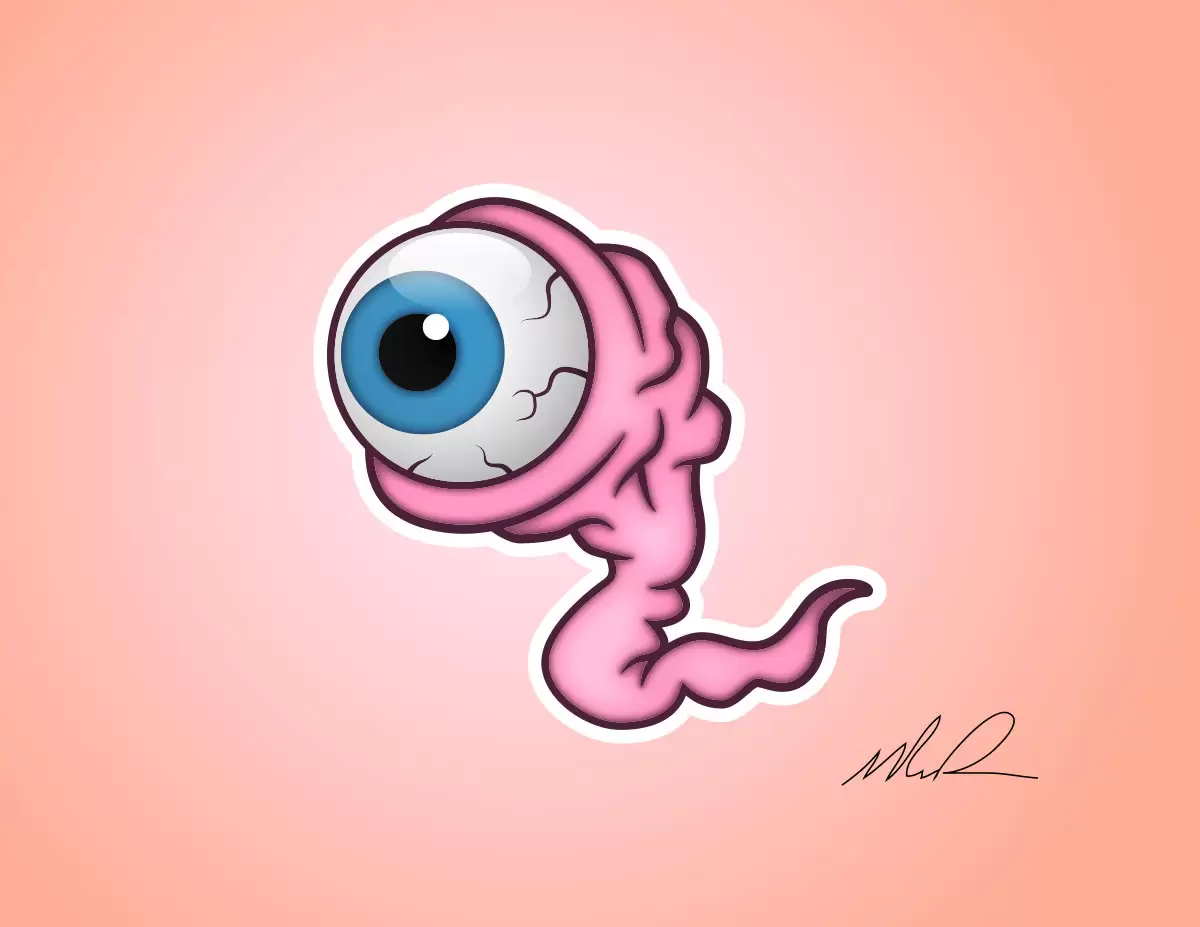 Smart Web Creative - Eyeball Character Illustration