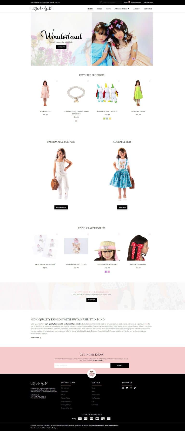 Smart Web Creative - eCommerce Clothing Company Website 01