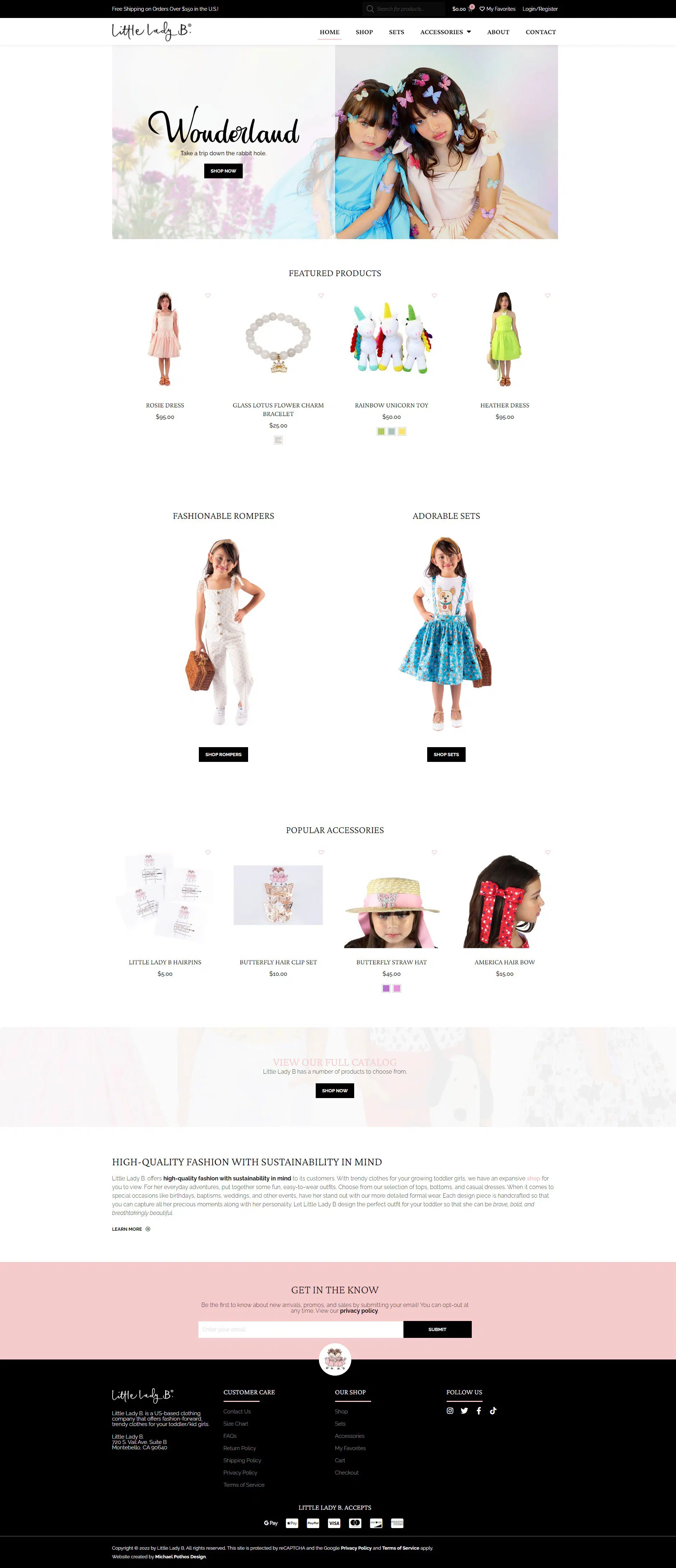 Smart Web Creative - eCommerce Clothing Company Website 01