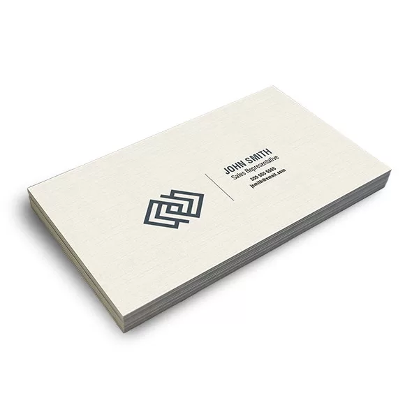 Linen Uncoated Business Cards