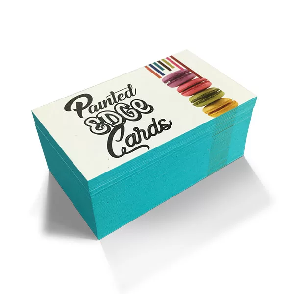 Painted Edge Business Cards