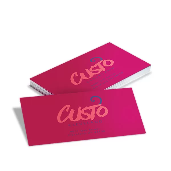 Suede Business Cards