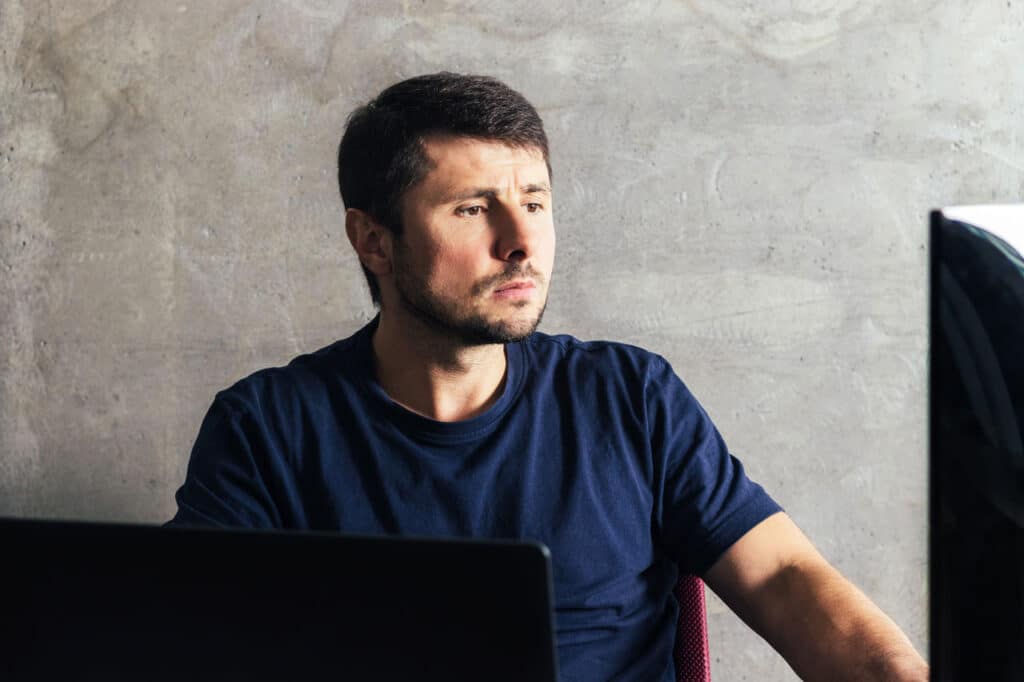 Smart Web Creative - Best WordPress Hosting in Santa Monica, CA: Reliable Solutions for Local Businesses - man updating website and plugins